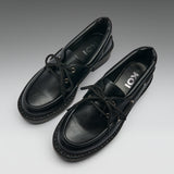 Arwen Tale Boat Shoes - Black