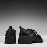Septu Black Buckle Shoes