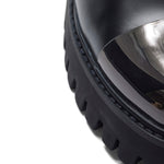 Shelob Men's Metal Toe Cap Shoes - Shoes - KOI Footwear - Black - Front Detail