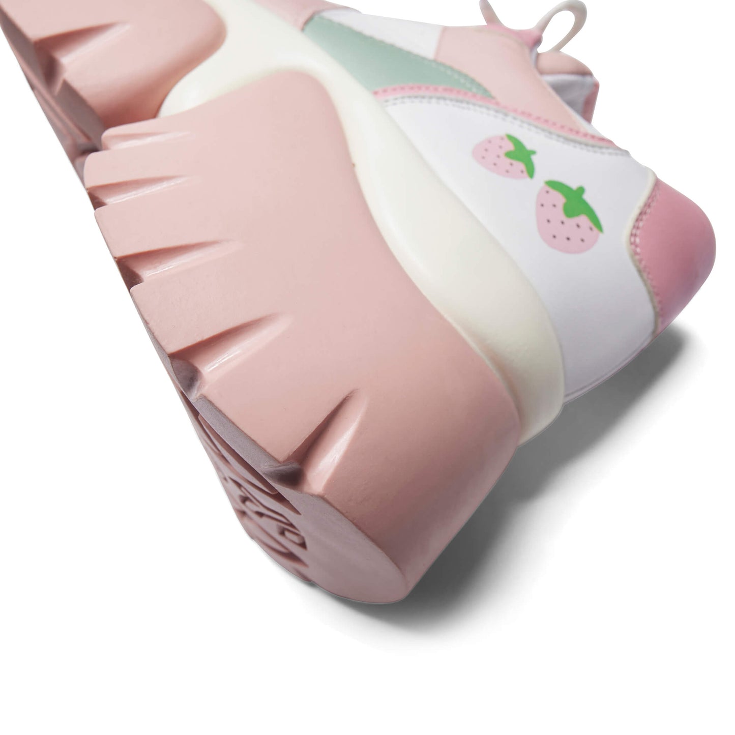 Strawberry Juice Trainers - Trainers - KOI Footwear - Pink - Sole Back View