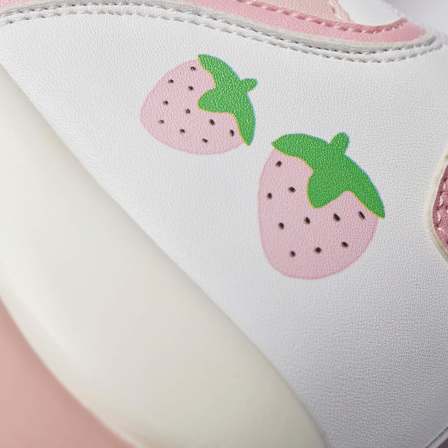 Strawberry Juice Trainers - Trainers - KOI Footwear - Pink - Print Detail
