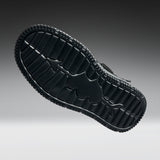 Metamorphosis Distressed Platform Trainers - Charcoal
