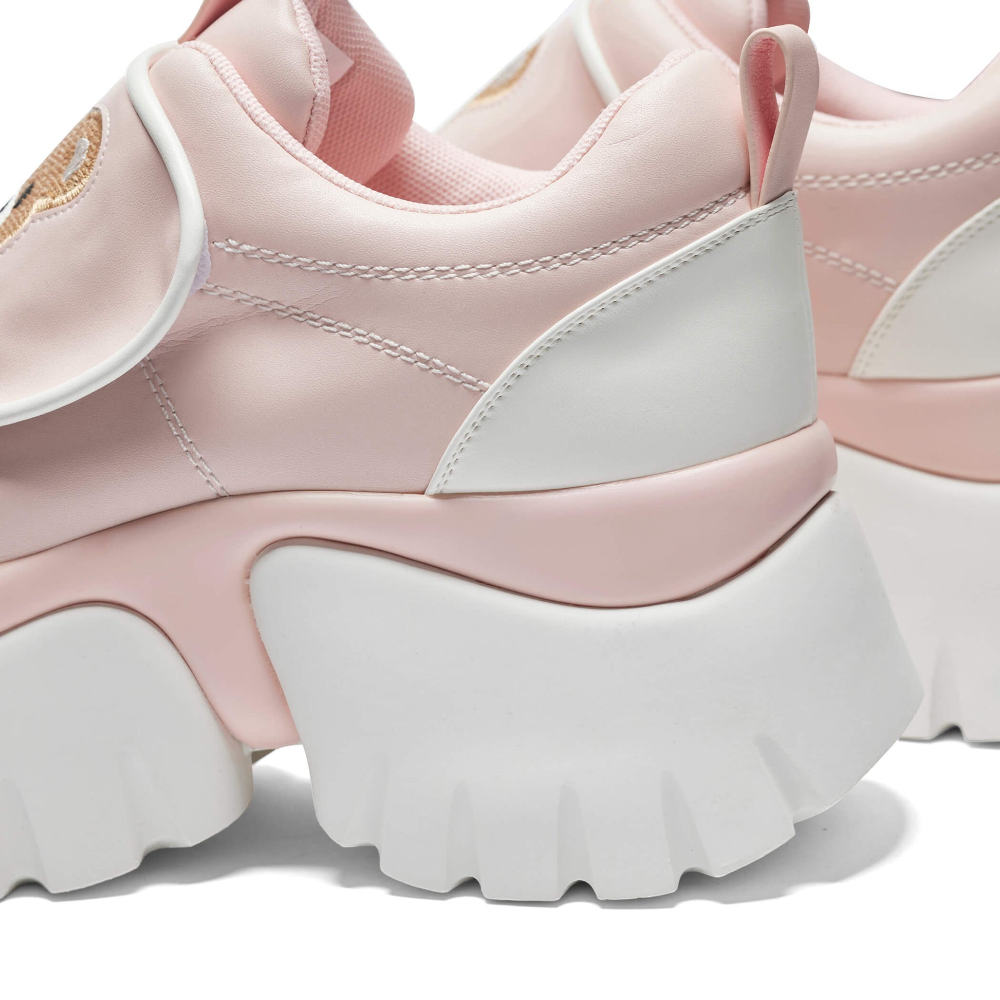 Teddy Sura Pink Vilun Platform Trainers - Trainers - KOI Footwear - Pink - Platform Detail