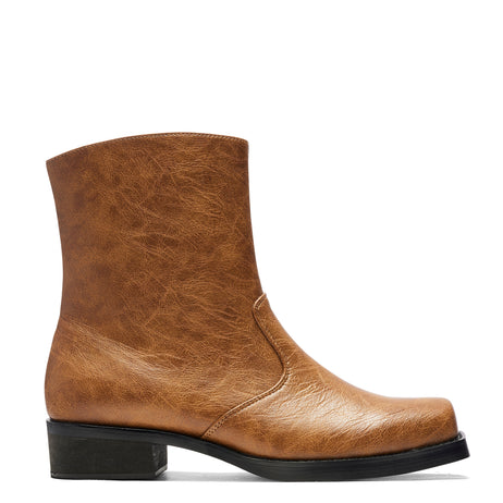 The Cavalry Men's Heeled Cowboy Boots - Brown Fade