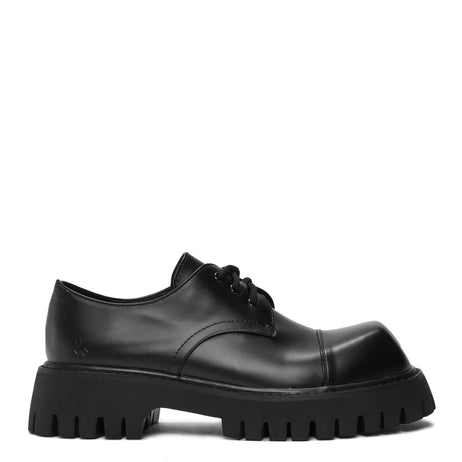 The Corrupter Men's Square Toe Shoes - Shoes - KOI Footwear - Black - Main View