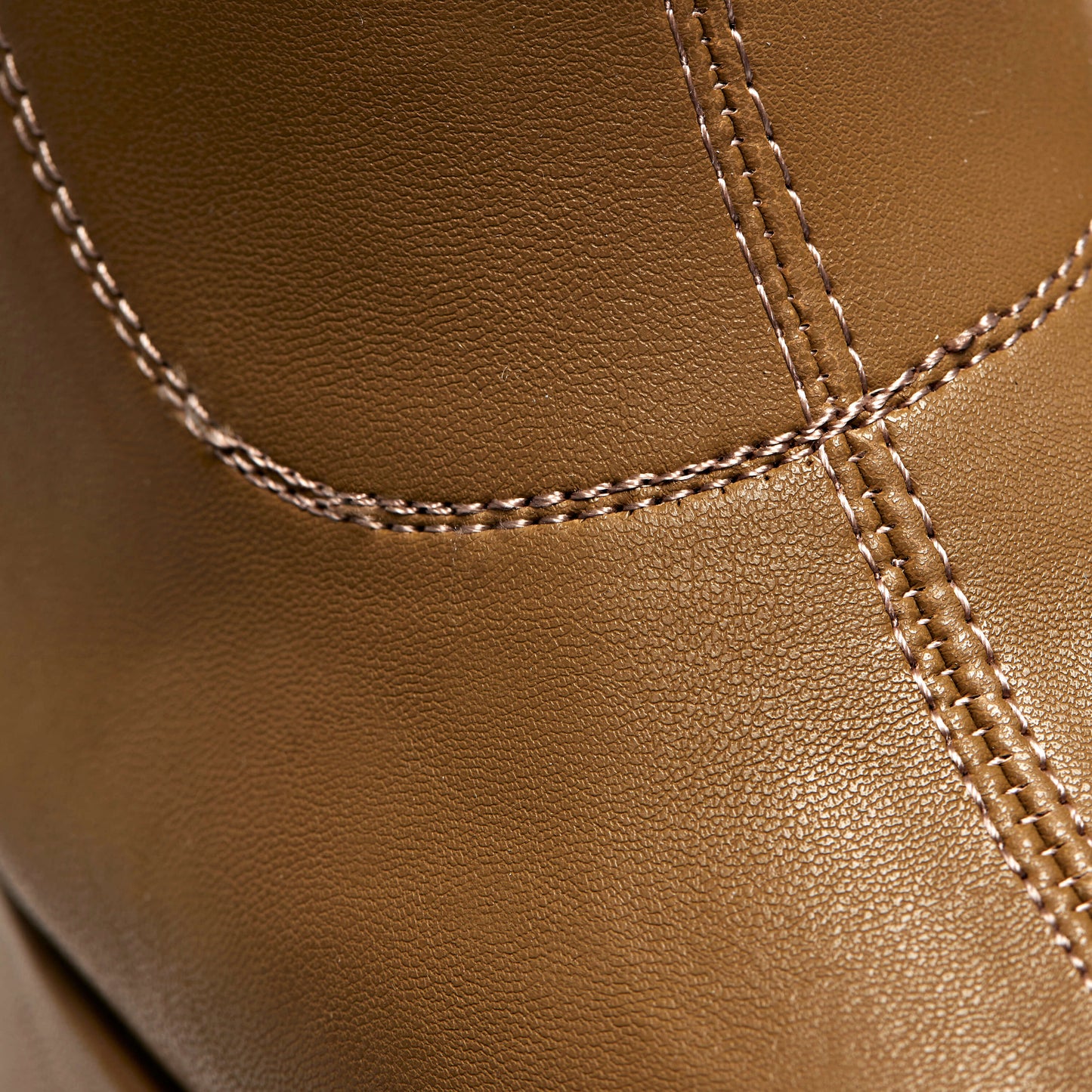 The Redemption Stretch Thigh High Boots - Khaki - Long Boots - KOI Footwear - Khaki - Material Detail
