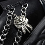 The Summoner Mystic Charm Chunky Slip Ons - Black - Shoes - KOI Footwear - Black - Detail