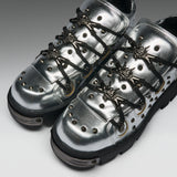 Thurnax Silver Elixir Chunky Hardware Trainers