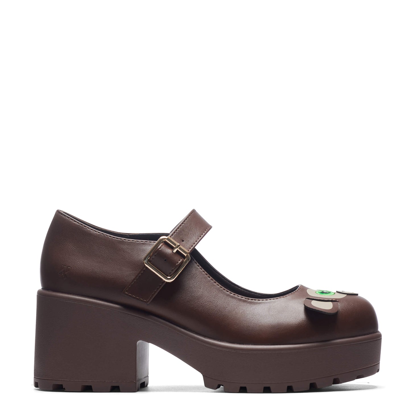 Tira Mary Janes 'Manic Monkey Edition' - Mary Janes - KOI Footwear - Brown - Side View