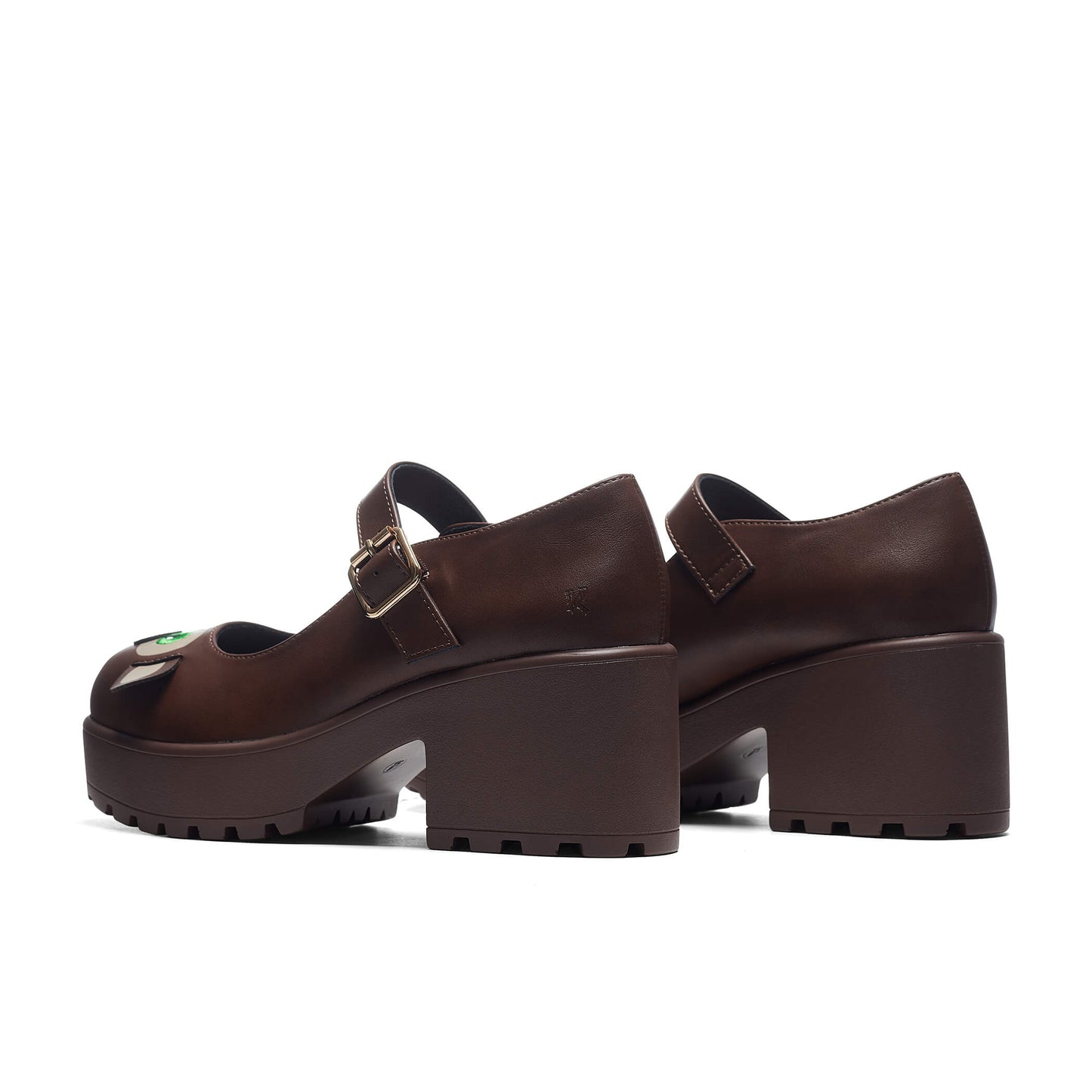 Tira Mary Janes 'Manic Monkey Edition' - Mary Janes - KOI Footwear - Brown - Back View