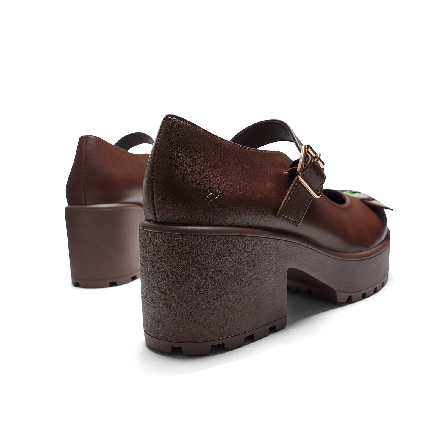 Tira Mary Janes 'Manic Monkey Edition' - Mary Janes - KOI Footwear - Brown - Back View