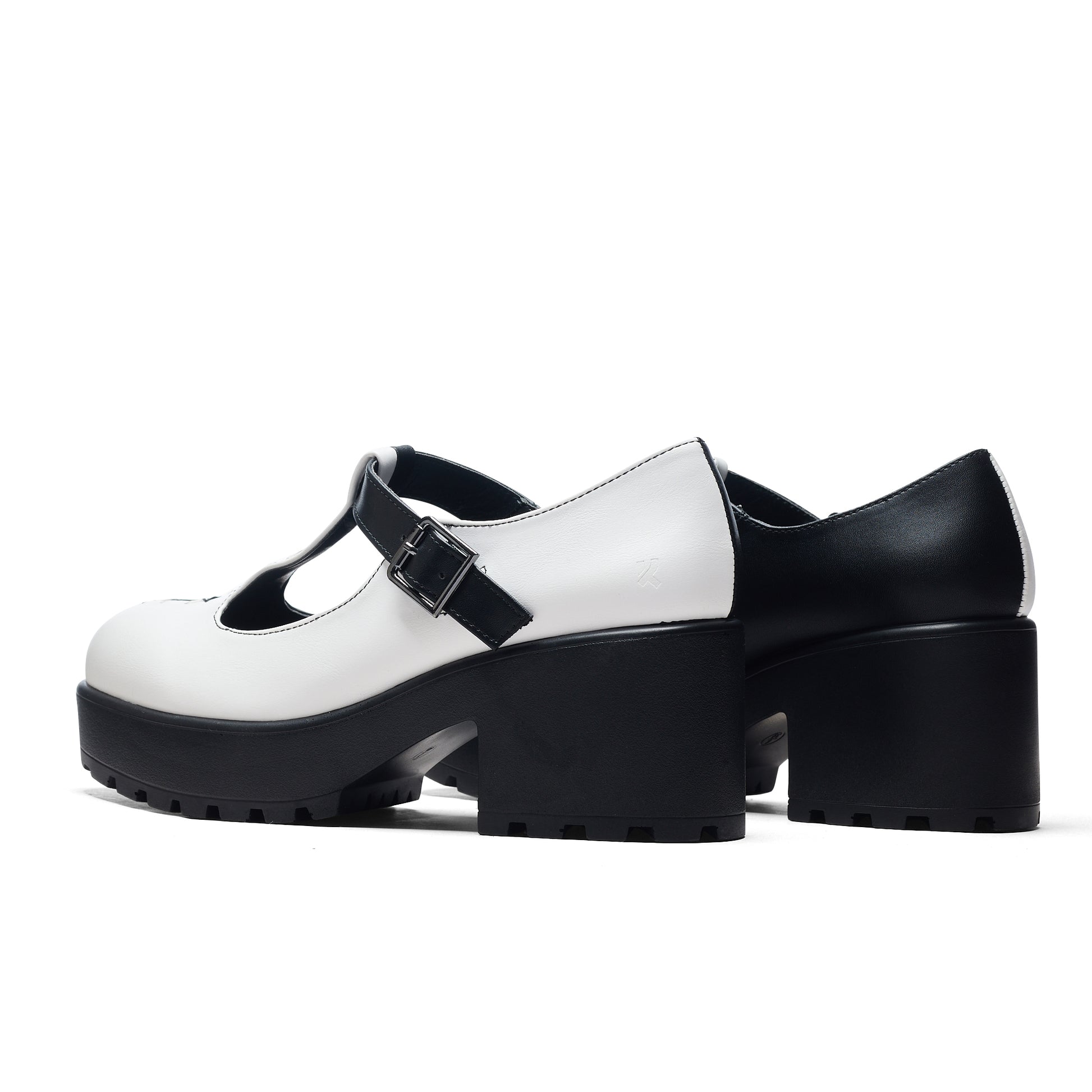Tira Mary Janes ' Dead or Alive Edition' - Mary Janes - KOI Footwear - White - Back View