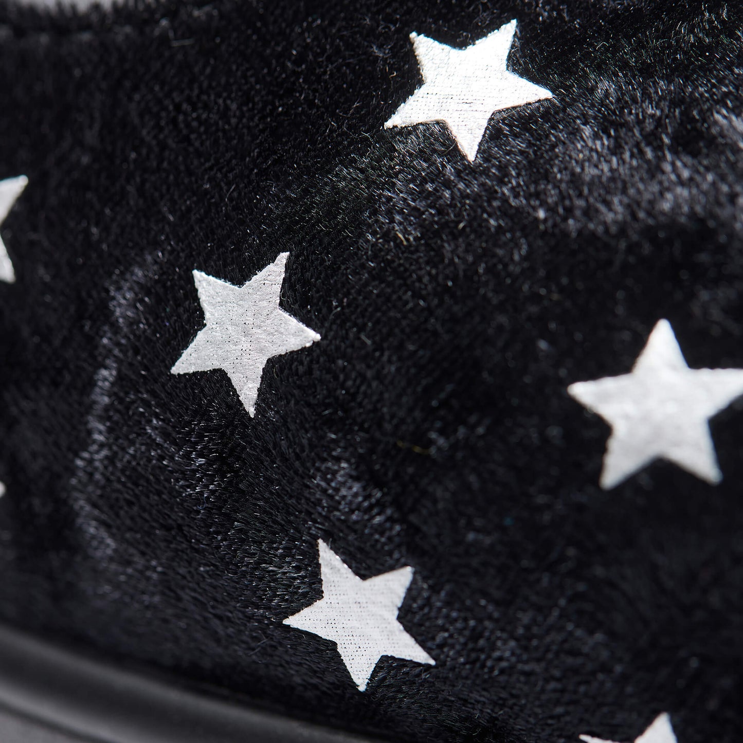 Tira Night Sky Mary Janes 'Celestial Dusk Edition' - Mary Janes - KOI Footwear - Black - Material Detail