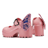 Tira Pink Mary Janes ‘ Good Fairy Edition’