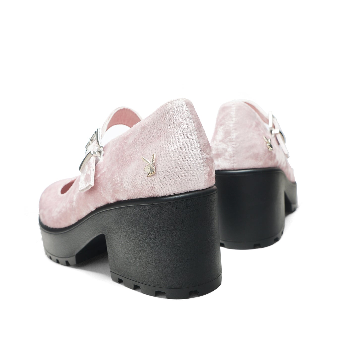 Tira Playboy Mary Janes 'Sweet Vigilante Edition' - Mary Janes - KOI Footwear - Pink - Back Detail