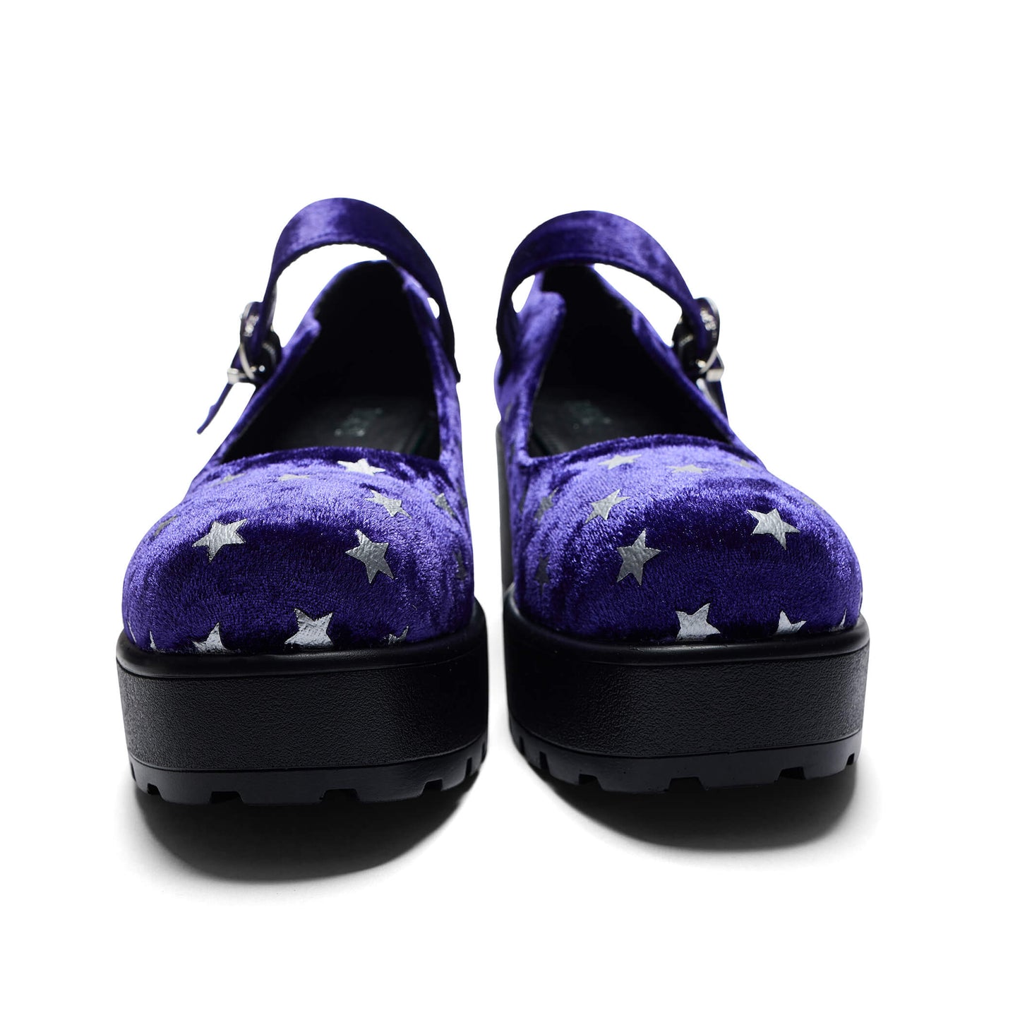 Tira Spellbound Purple Mary Janes 'Celestial Dusk Edition' - Mary Janes - KOI Footwear - Purple - Front View