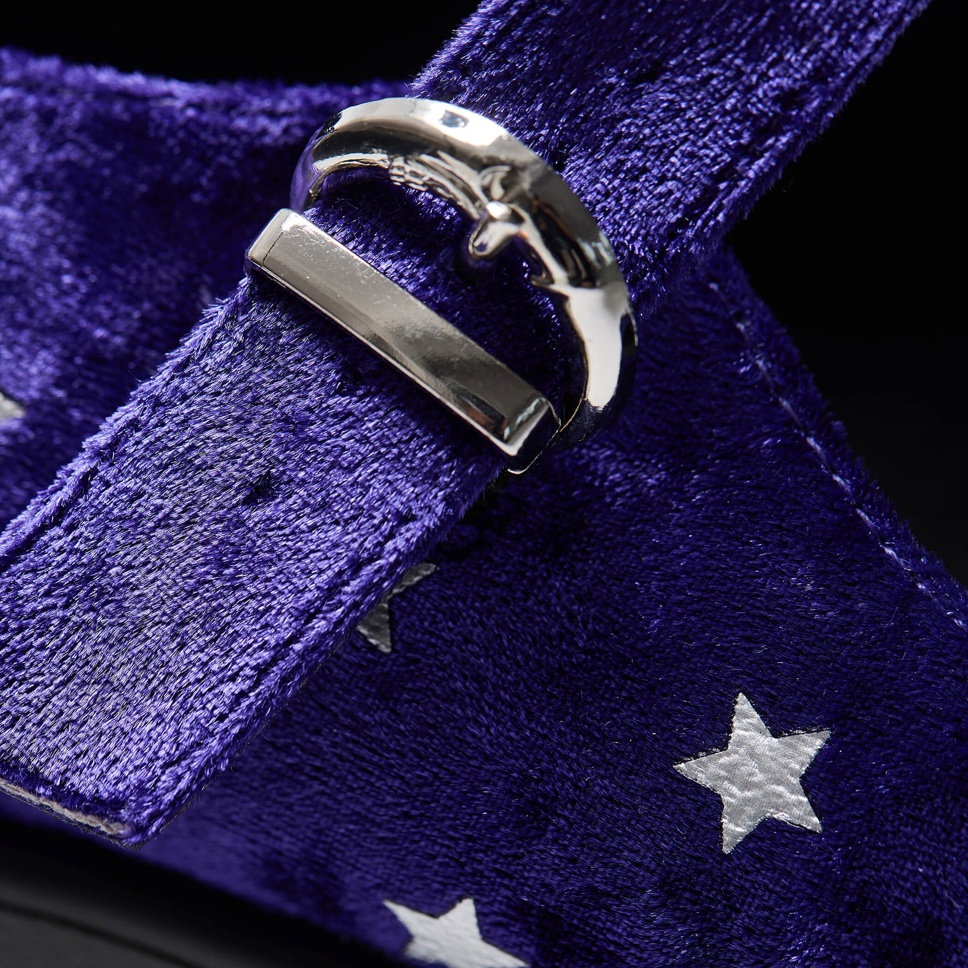 Tira Spellbound Purple Mary Janes 'Celestial Dusk Edition' - Mary Janes - KOI Footwear - Purple - Buckle Detail
