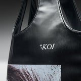 Unbothered Black Tote Bag