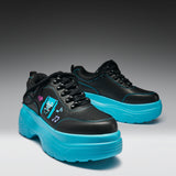Virtual Diva Miku Chunky Trainers - Black