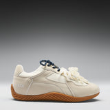 Wanderlust Flat Pearl Trainers - Ivory