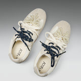 Wanderlust Flat Pearl Trainers - Ivory