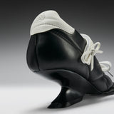 Adria Padded Kitten Heel Mary Janes-Black