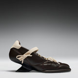 Adria Padded Kitten Heel Mary Janes-Brown