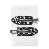 Black Star Hair Slider