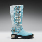 Jazmin Bean x KOI Blue Inside Whimsical Long Boots