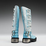 Jazmin Bean x KOI Blue Inside Whimsical Long Boots