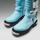 Jazmin Bean x KOI Blue Inside Whimsical Long Boots