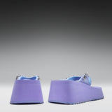 Daydreamer Flatform Thong Sandals-Lilac