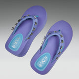 Daydreamer Flatform Thong Sandals-Lilac