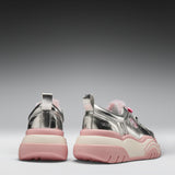 Girlie Pop Chunky Trainers- Silver