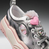 Girlie Pop Chunky Trainers- Silver