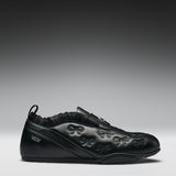 Heartbreaker Sporty Slip On Shoes- Black