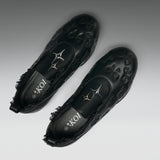 Heartbreaker Sporty Slip On Shoes- Black
