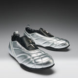Heartbreaker Sporty Slip On Shoes- Silver