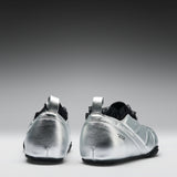 Heartbreaker Sporty Slip On Shoes- Silver