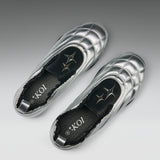 Heartbreaker Sporty Slip On Shoes- Silver