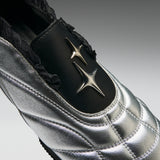 Heartbreaker Sporty Slip On Shoes- Silver
