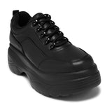 Black Chunky Trainers - JJ1 - Single