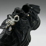 Kelpie Whimsical Terrain Trainers - Black