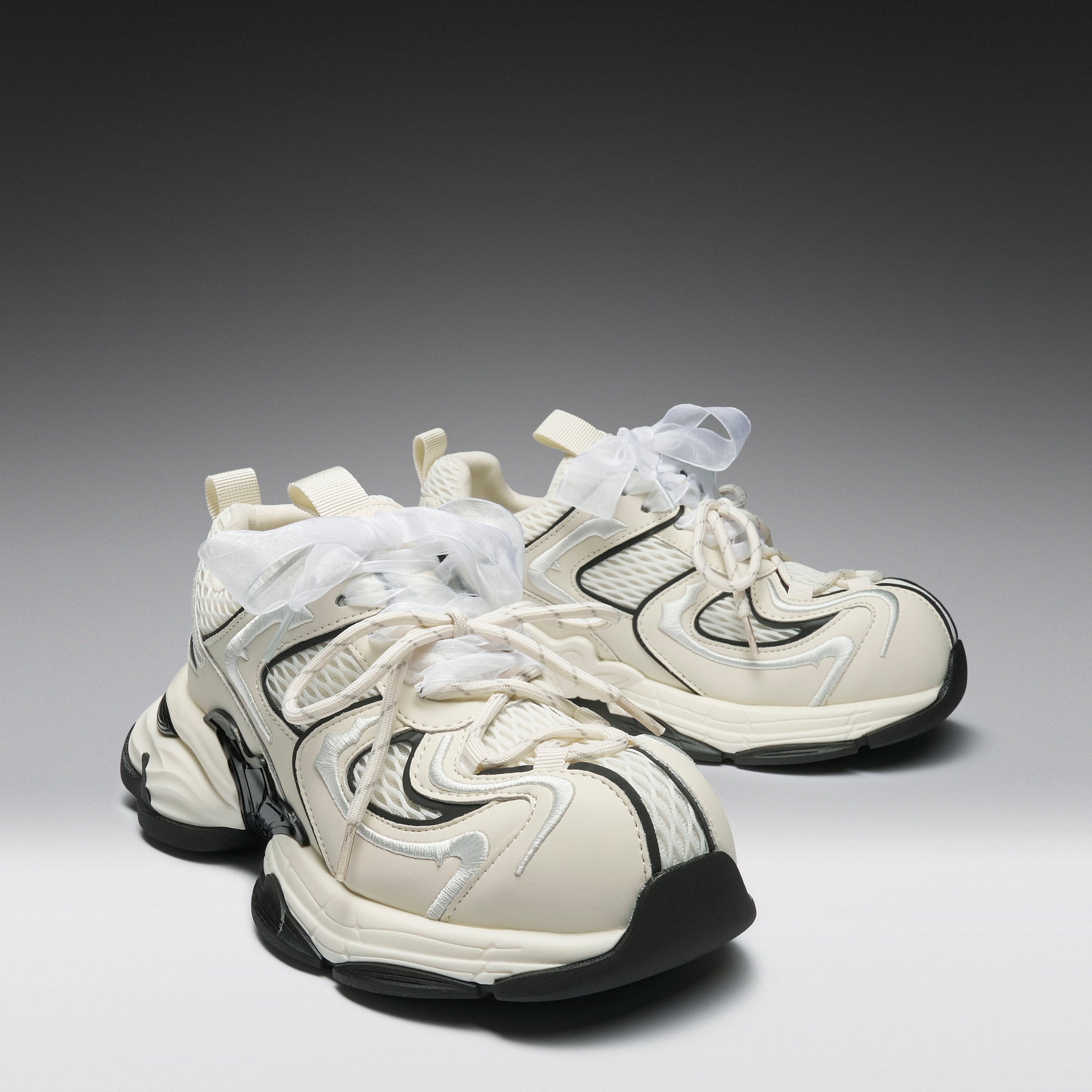White Platform Trainers for Women - Buy White Chunky trainers here KOI footwear White Platform Trainers for Women - Buy White Chunky trainers here KOI footwear