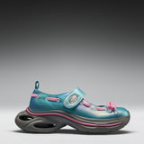 Ocean Waves Chunky Mary Janes