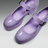 Tira Mary Jane Shoes ' Lilac Nectar Patent Edition'
