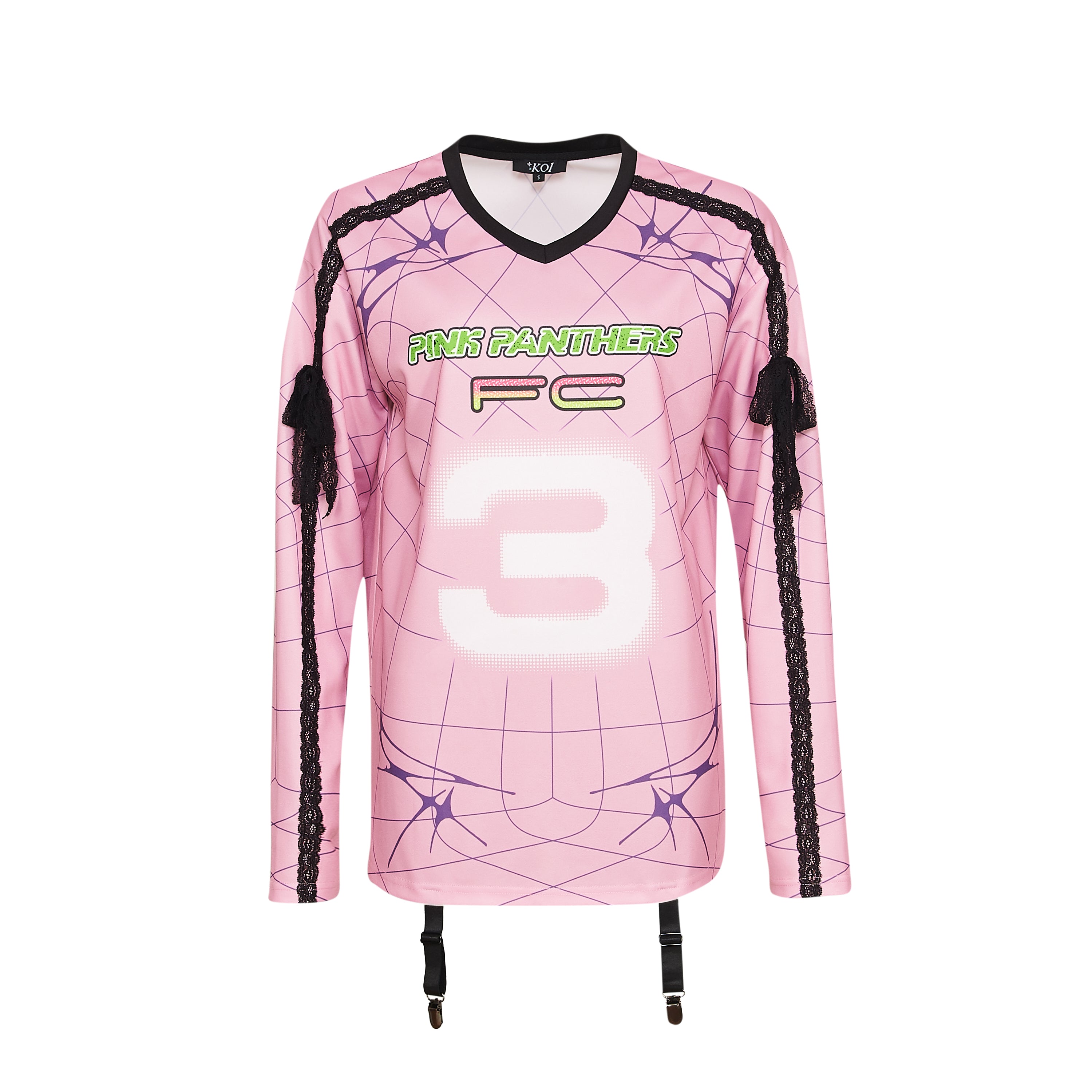 Pink Panthers Oversized Shirt Dress - Blossom KOI footwear Pink Panthers Oversized Shirt Dress - Blossom KOI footwear