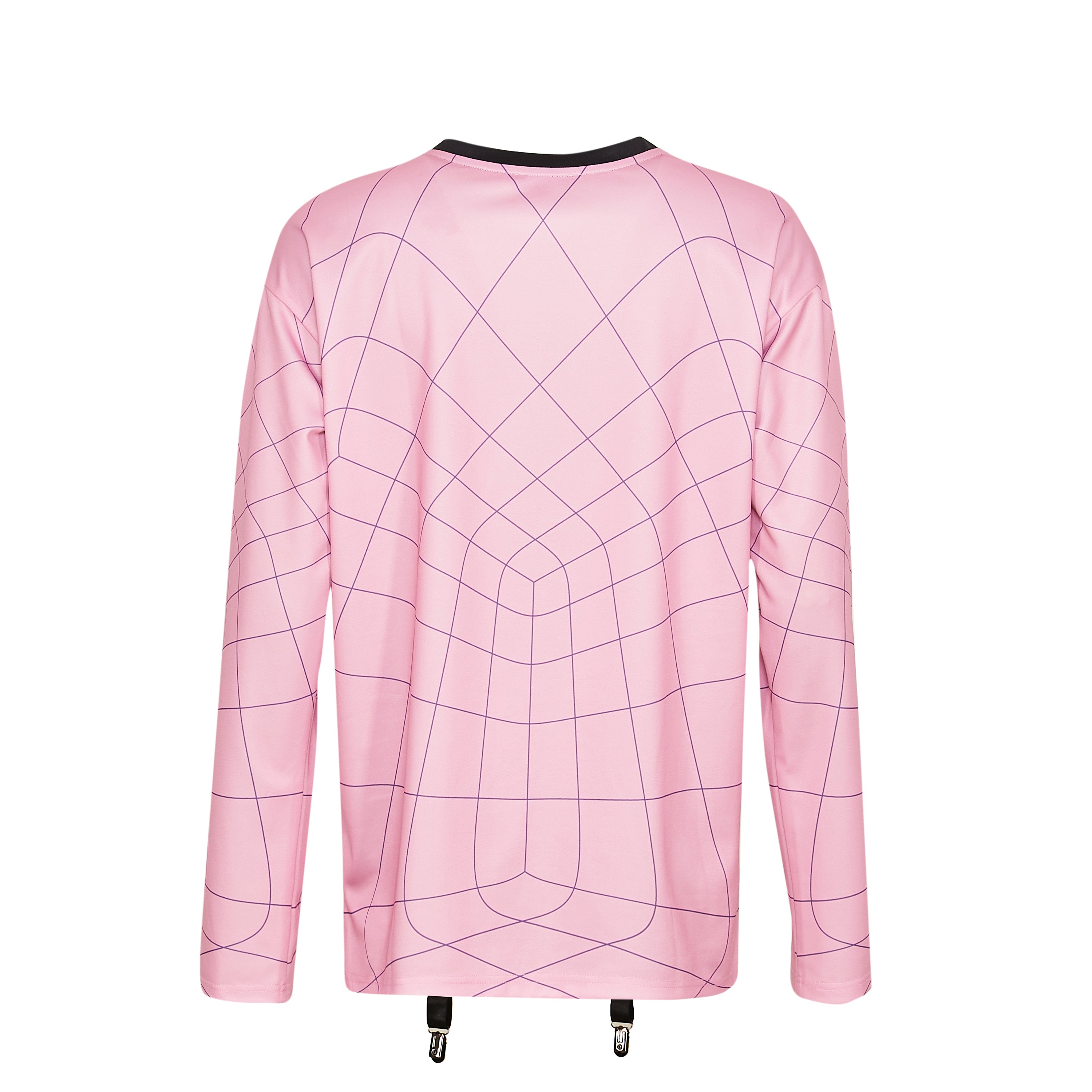 Pink Panthers Oversized Shirt Dress