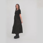 KOI_Bespoke Sonder Black Short Sleeved Maxi Dress_KOI_Bespoke Sonder Black Short Sleeved Maxi Dress_VID