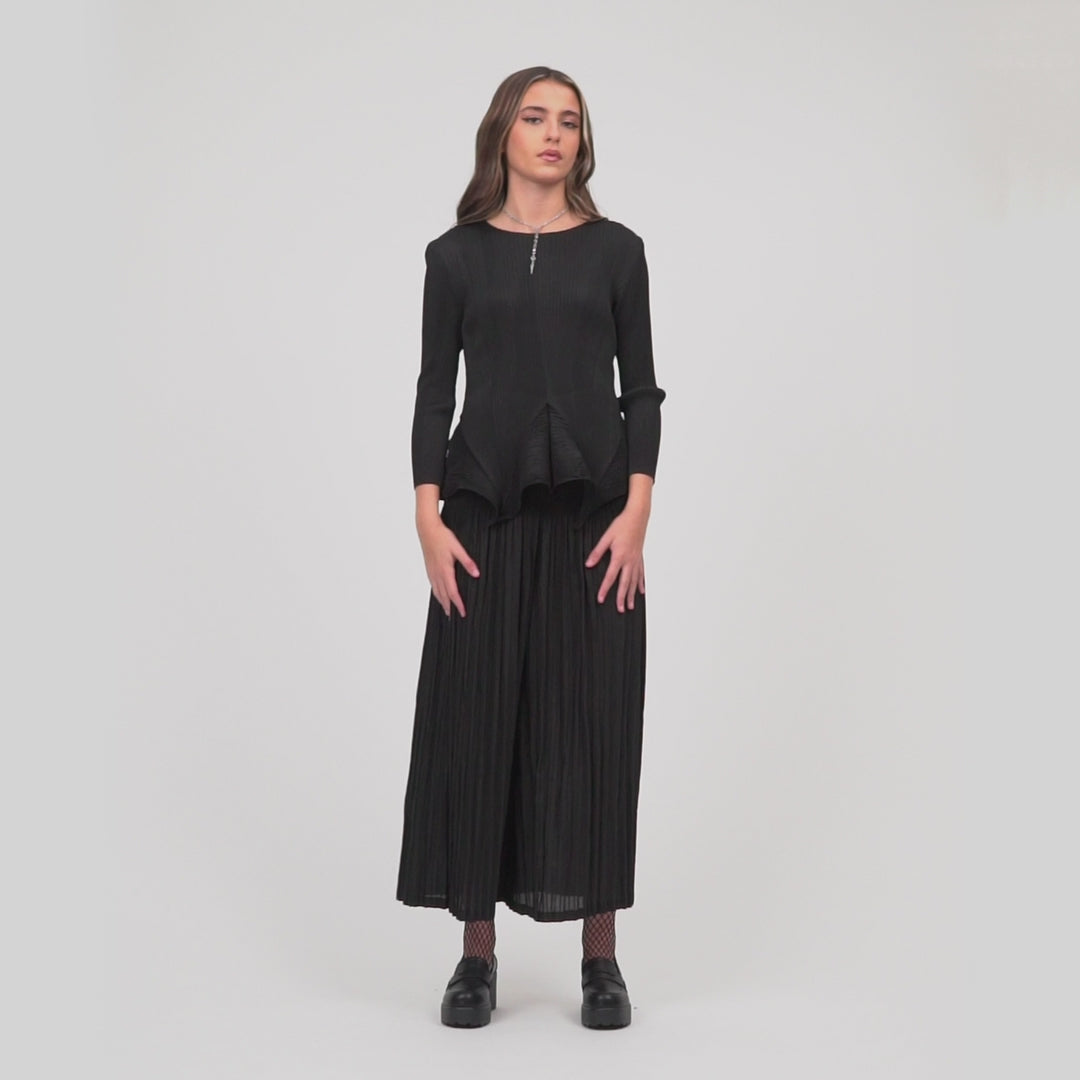 KOI_Bespoke Draconia Black Top and Skirt Co-Ord_VID